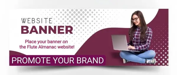 Advertise on Flute Almanac: Top Banner Placement