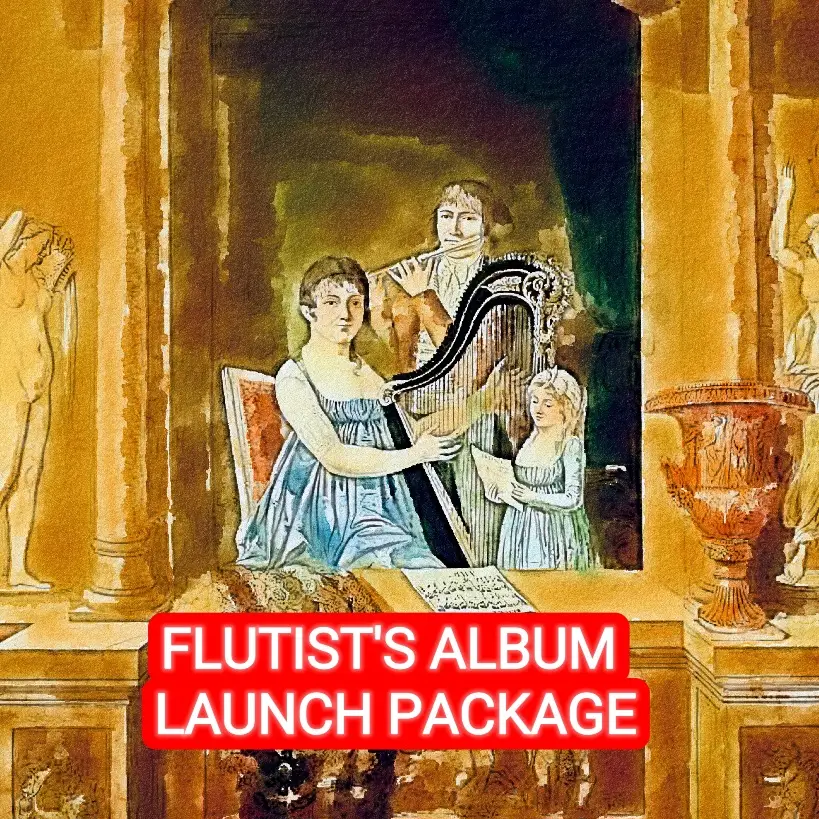 Flutist’s Album Launch Package