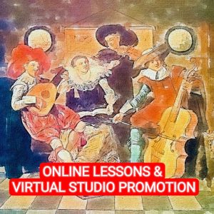 Online Lessons &#038; Virtual Studio Promotion