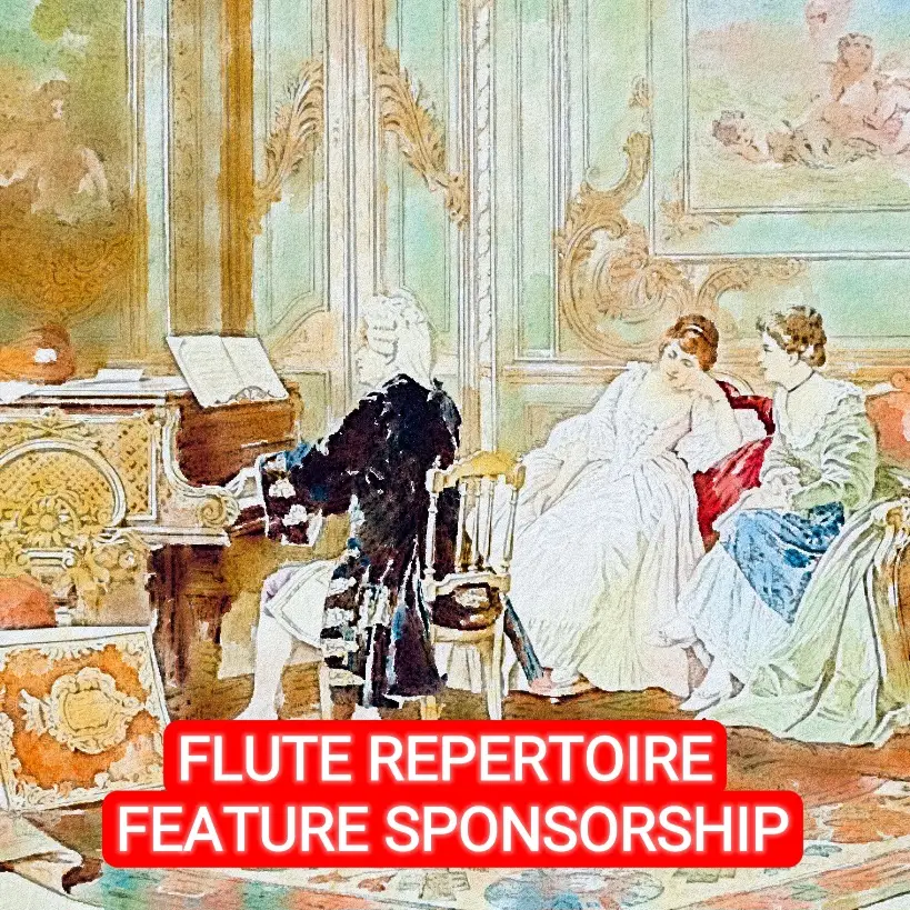 Flute Repertoire Feature Sponsorship
