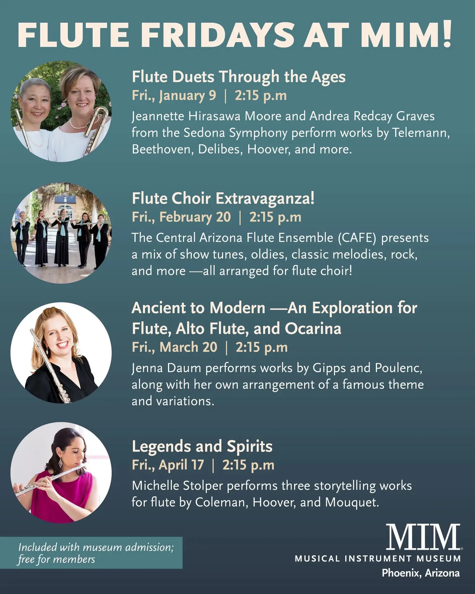 Musical Instrument Museum Phoenix flute events