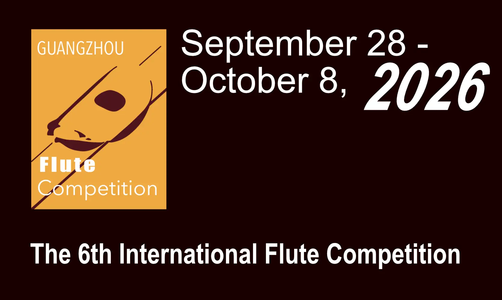 International Flute Competition Guangzhou 2026